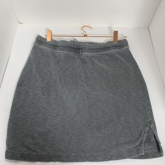 JAMES PERSE Drawstring Vintage Supima Cotton Mini Skirt Womens Size 1 - Picture 9 of 12